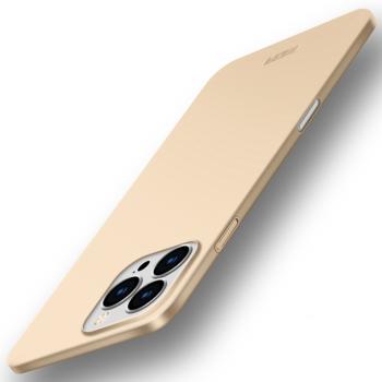 MOFI Plastový kryt pre Apple iPhone 16 Pro Max zlatý