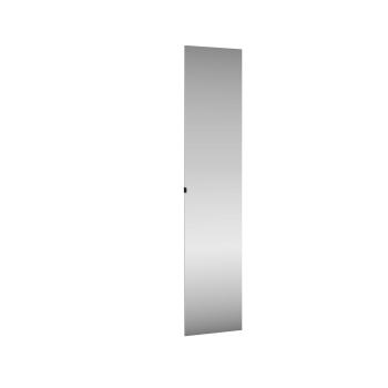 ArtExt Dvierka skrine DOX so zrkadlom LUS500 | 50 cm Farba: Biela platina / zrkadlo
