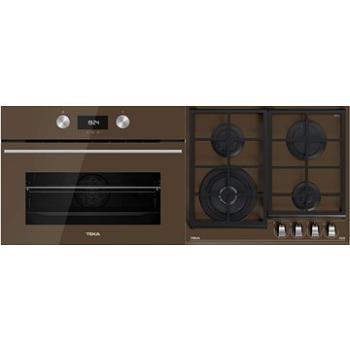 TEKA HLC 8400 U-Brick Brown + TEKA GZC 64320 U-Brick Brown