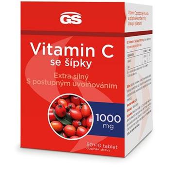 GS Vitamin C1000 + šípky tbl. 50 +10 2016 (3272151)