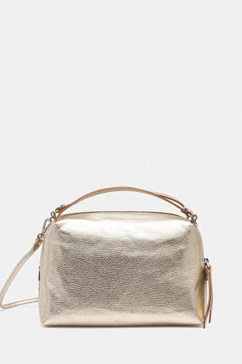Kožená kabelka Gianni Chiarini ALIFA zlatá farba, BS.8148.GTMET