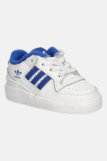Detské tenisky adidas Originals FORUM LOW CL EL biela farba, IH7924