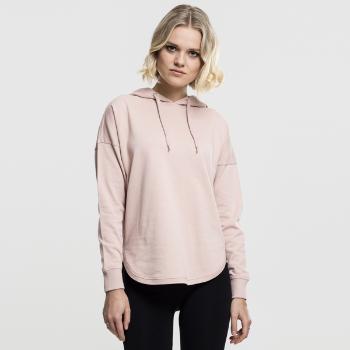 Dámska mikina Urban Classics Ladies Oversized Terry Hoody light rose - M