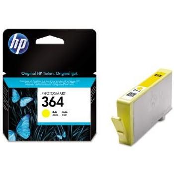 HP originálna cartridge blistr, CB320EE#301, No.364, yellow, 300 str., HP Photosmart B8550, C5380, D5460