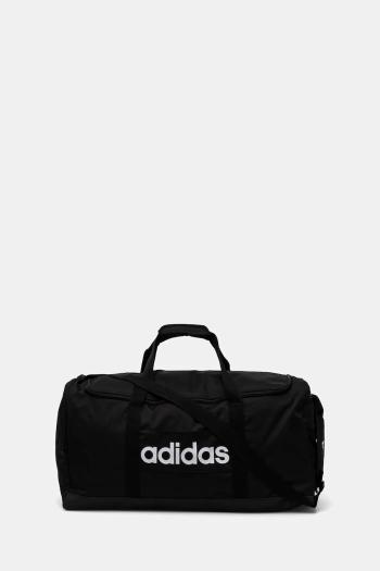 Taška adidas LINEAR DUFFEL L čierna farba, JE8344