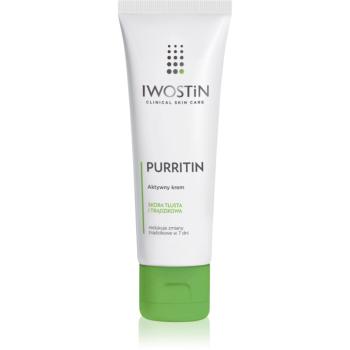 Iwostin Purritin aktívny denný krém proti nedokonalostiam pleti 40 ml