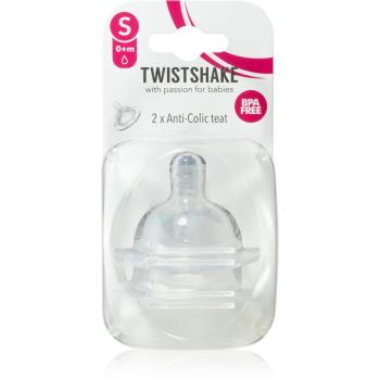 Twistshake Anti-Colic Teat etetőcumi Small 0m+ 2 db