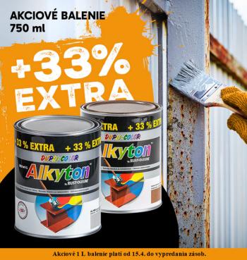 ALKYTON - Antikorózna farba na hrdzu 2v1 ral 6005 - tmavo zelená 250 ml