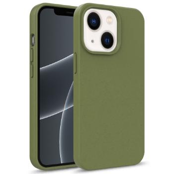 ECO RUBBER Ochranný obal Apple iPhone 15 Plus tmavozelený