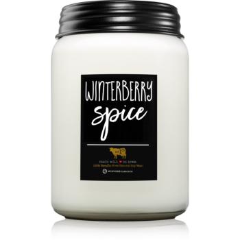 Milkhouse Candle Co. Farmhouse Winterberry Spice vonná sviečka 737 g