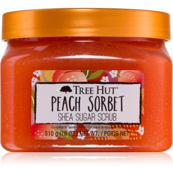 Tree Hut Peach Sorbet cukrový telový peeling 510 g