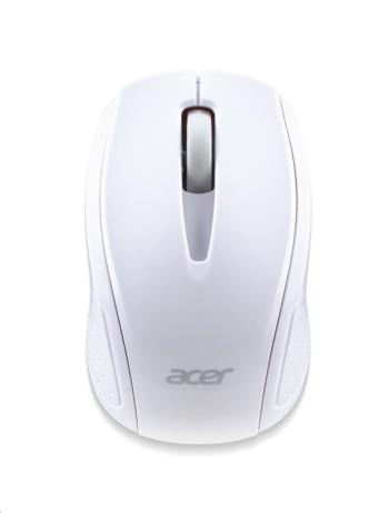 ACER Wireless Mouse G69 White - RF2.4G, 1600 dpi, 95x58x35 mm, 10m dosah, 2x AAA, Win/Chrome/Mac, Retail Pack