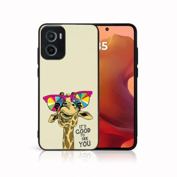 MY ART Ochranný kryt pre Motorola Moto G05 / Moto E15 GIRAFFE (180)