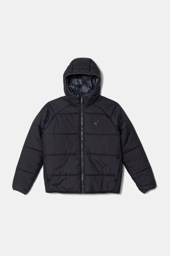 Detská bunda Puma Reversible ffer Jacket šedá farba, 682833