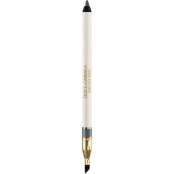 Dolce&Gabbana Sleek Kohl Glider ceruzka na oči so štetčekom odtieň 06 Metallic Steel - Blue Toned Metallic Silver Grey 1.2 g