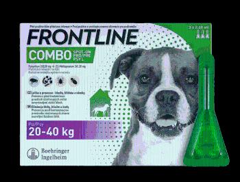 FRONTLINE Combo spot-on pre psy L (20-40 kg) 3 ks