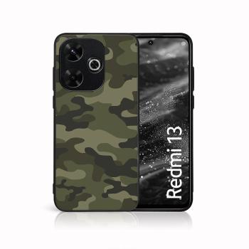 MY ART Ochranný kryt pre Xiaomi Redmi 13 GREEN CAMO (235)