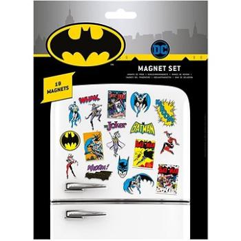 Batman - retro magnetky, 19 ks (5050593651108)