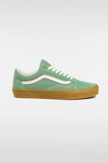Tenisky Vans Old Skool zelená farba, VN000D9Y17P1