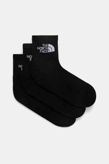 Ponožky The North Face 3-pak pánske, čierna farba, NF0A882GJK31