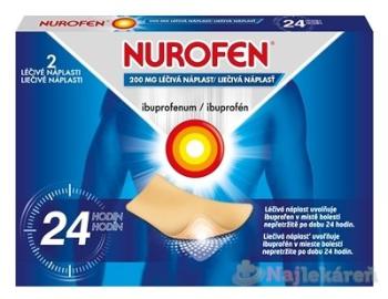 NUROFEN 200 mg liečivá náplasť 1x2 ks