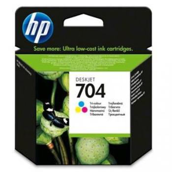 HP 704 CN693AE farebná (color) originálna cartridge