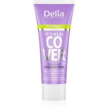 Delia Cosmetics It's Real Cover krycí make-up odtieň 201 vanille 30 ml