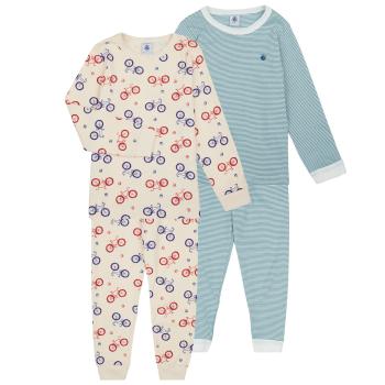 Petit Bateau  PYJAMA PETIT BATEAU PACK X2  Pyžamá Viacfarebná