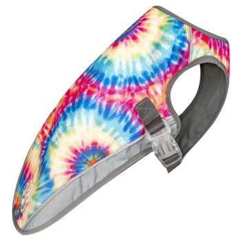 CANADA POOCH Chladiaca vesta pre psov tie dye 1 ks, Velikost vesty: 10