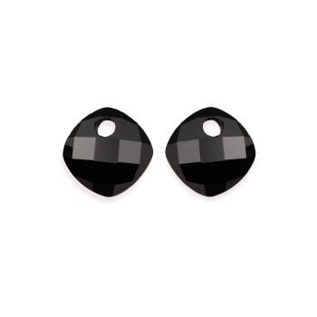 Sparkling Jewels Prívesky na náušnice z čierneho onyxu EAGEM07-CC