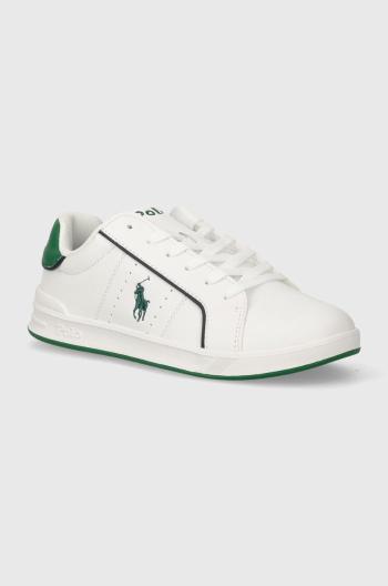 Detské tenisky Polo Ralph Lauren biela farba