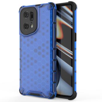 HONEYCOMB Ochranný kryt Oppo Find X5 Pro modrý