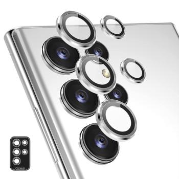 ENKAY ALU Sklo pre fotoaparát Samsung Galaxy S25 Ultra 5G SILVER