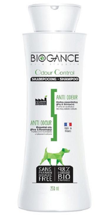 BIOGANCE Odour Control šampón pre psy 250ml (neutralizujúci pachy)