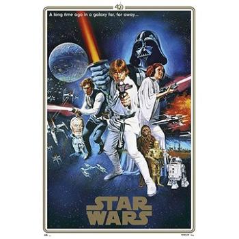 Star Wars – Hviezdne vojny – One Sheet 40th Anniversary – plagát (8435497204259)