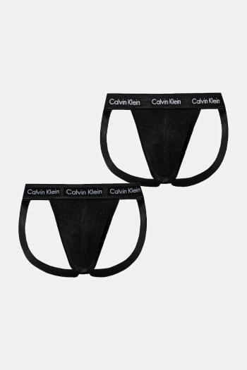Jocksy Calvin Klein Underwear 3-pak čierna farba, 000NB3363A