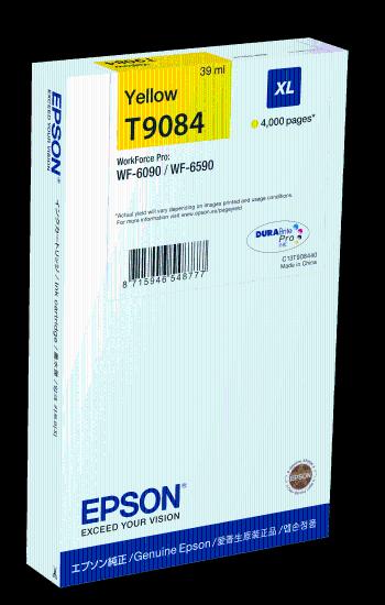 Epson T9084 XL C13T90844N žltá (yellow) originálna cartridge