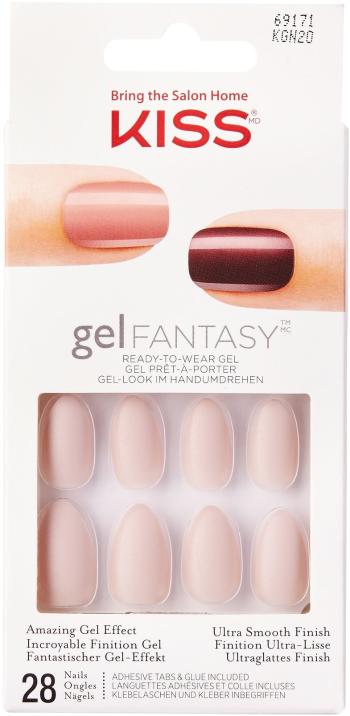 Műköröm KISS Gel Fantasy Nails - Wait ‘n See