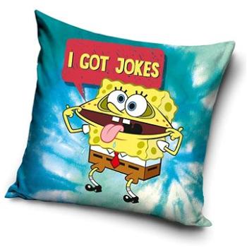 CARBOTEX povlak na vankúšik Sponge Bob vtipkár 40 × 40 cm (5904302514898)
