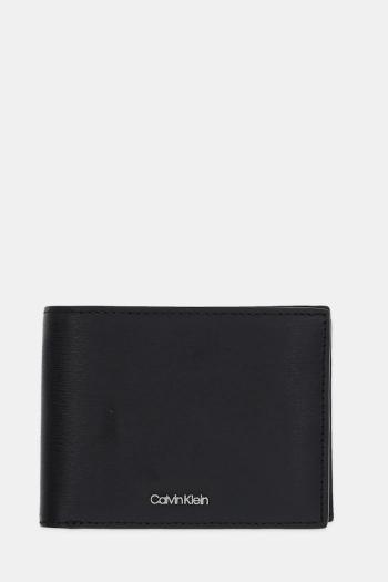 Peňaženka Calvin Klein pánska, čierna farba, K50K512863