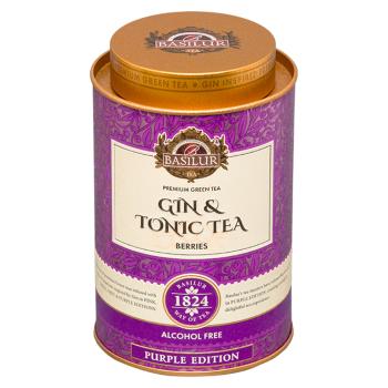 BASILUR Gin & tonic tea berries zelený čaj 75 g