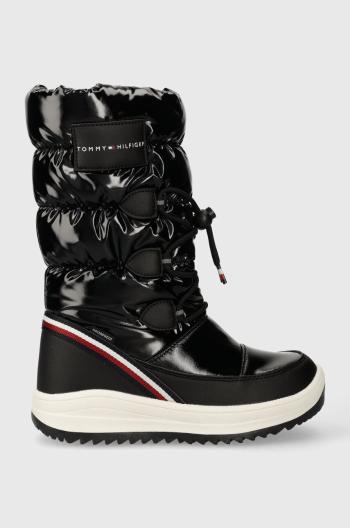 Detské snehule Tommy Hilfiger čierna farba