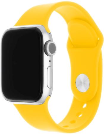 Szíj FIXED Silicone Strap SET Apple Watch 38/40/41 mm - sárga