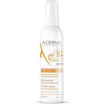 A-Derma PROTECT Sprej pre deti s fluidnou textúrou pre ľahké nanášanie SPF50+ 200 ml (3282770072747)