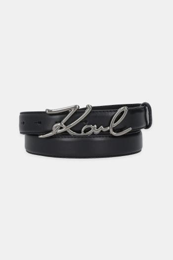 Opasok Karl Lagerfeld čierna farba, A1W33205