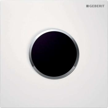 GEBERIT - Splachovací systémy Elektronické ovládanie splachovania pisoárov typ 10, sieťové napájanie, biela/chróm 116.025.KJ.1