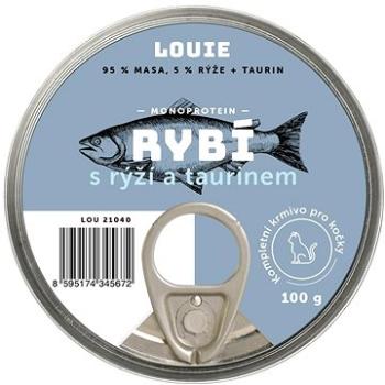 LOUIE rybacie a kuracie s ryžou a taurínom 100 g (8595174345672)