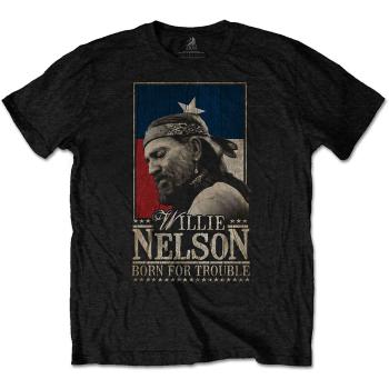 Willie Nelson tričko Born For Trouble  one_size