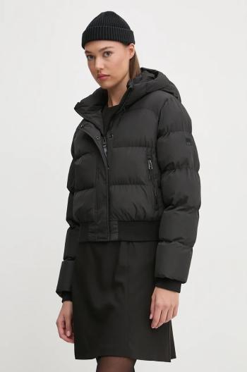 Bunda Superdry dámska, čierna farba, zimná, W5011723A-02A