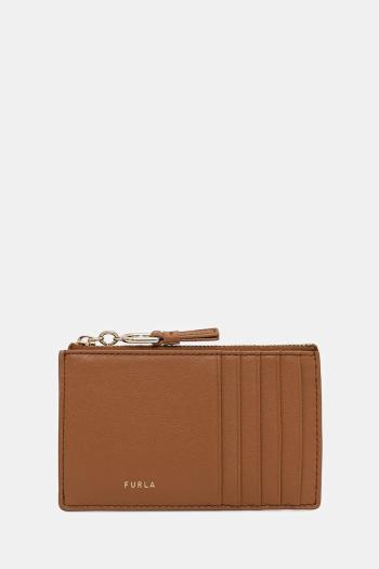 Kožená peňaženka Furla dámska, hnedá farba, WP00449 BX2045 RY000